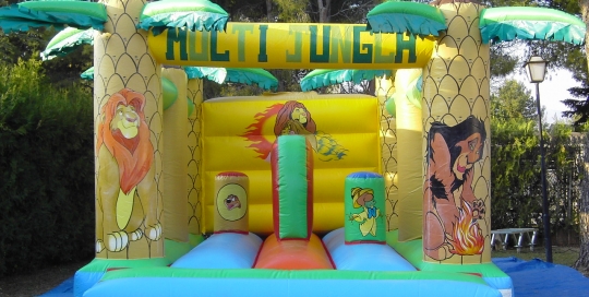 Alquiler castillos hinchables Valencia